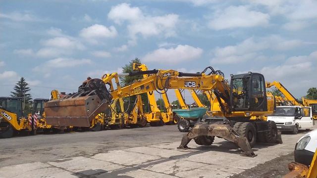 JCB JS145W 2015r '3129' tel. +48 575-316-333 смотреть онлайн
