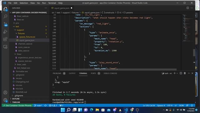 Session 12: Experience Server, command, TDD using a json constructs file смотреть онлайн