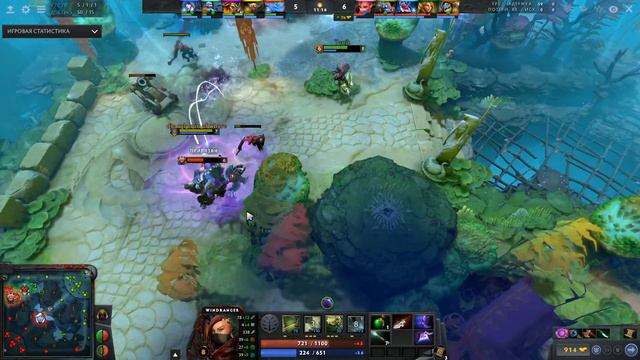 WINDRANGER ВРКА 3 ПОЗИЦИЯ DOTA 2 7.23f смотреть онлайн