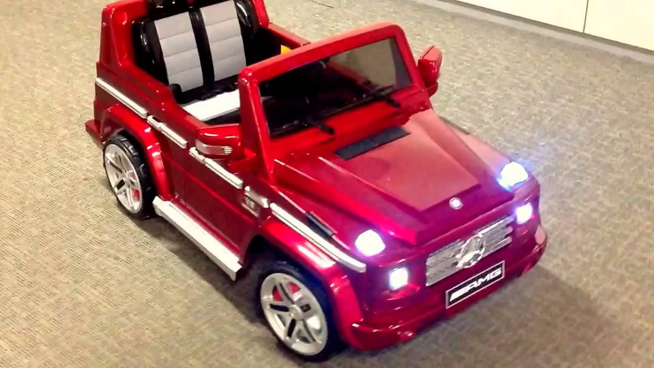 Электромобиль Mercedes Benz G55 AMG LUXE смотреть онлайн