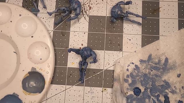 B2- Super Battle Droid // Star Wars Shatterpoint Painting miniature смотреть онлайн