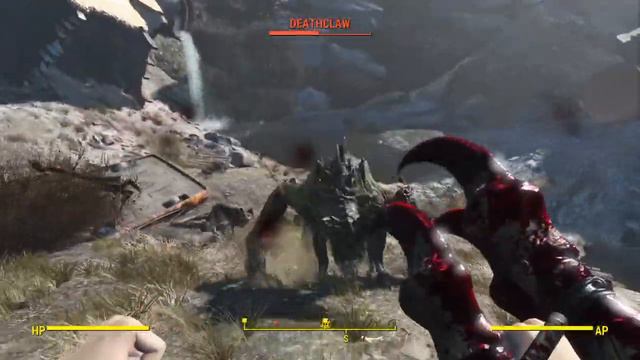 Killing a deathclaw with a deathclaw