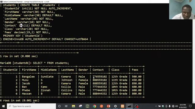 2 MySQL Database Read смотреть онлайн