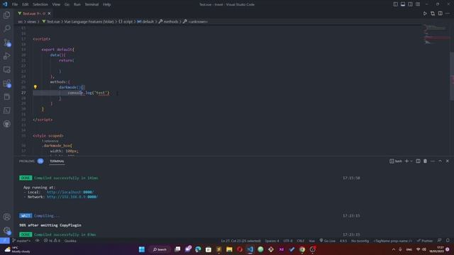 Vue.js - Dark-Mode смотреть онлайн