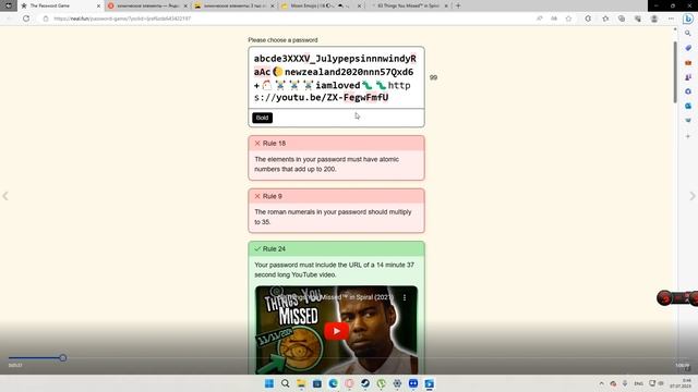 Как я прошёл The Password Game смотреть онлайн