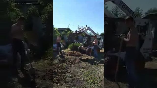 Бурение скважин под буронабивной фундамент. смотреть онлайн