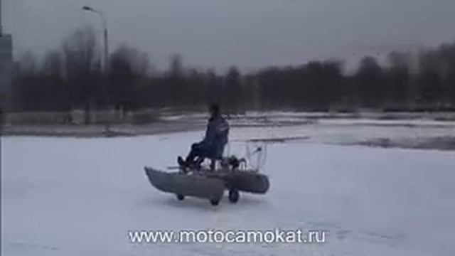 Аэрокатамаран СТРИЖ клип 4 (амфибия) 2009