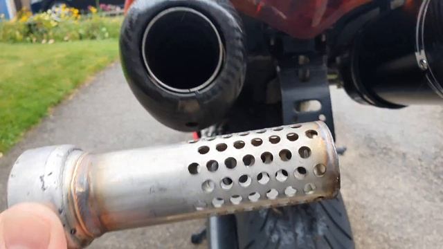 Honda vfr 800 vtec black widow exhaust sound 4k смотреть онлайн