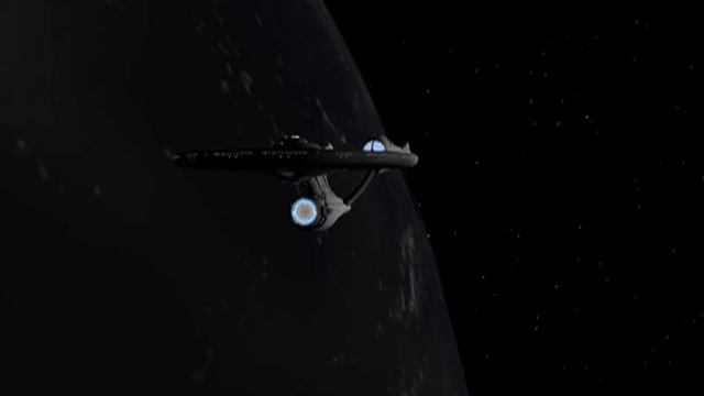 star trek tmp leaving drydock with the 2009 enterprise 3d смотреть онлайн