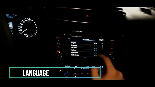 How to change language on Nissan Qashqai 2019 смотреть онлайн