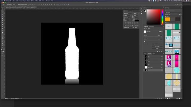 How To Copy Alpha Chanel to Photoshop Layer Mask : Deep Etch Solution смотреть онлайн