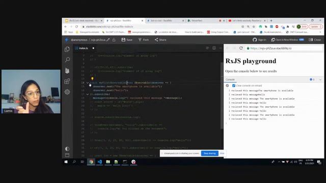Let's think reactively: Reactive programming using RxJS (Lamis Chebbi) смотреть онлайн