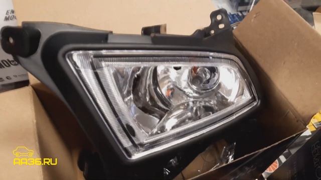 ПТФ (противотуманные фары) на Приора 2 диодные смотреть онлайн