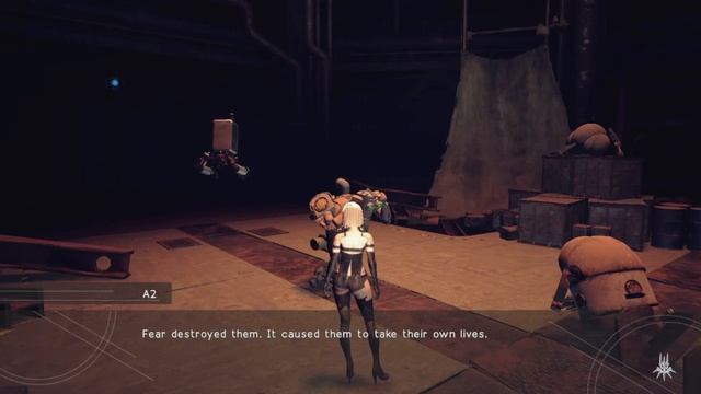 NieR Automata - Just leave Pascal alone in the factory! secret choice смотреть онлайн