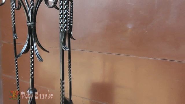 Художественная ковка Каминный набор смотреть онлайн