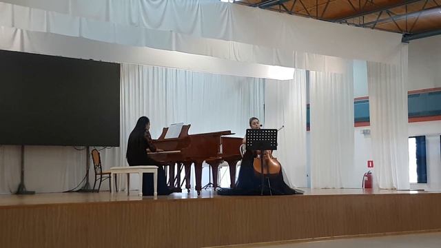 Sonata for Cello and Piano. Claude Debussy. Piano- Alexandra Trofimova, cello- Sargylana Stepanova. смотреть онлайн