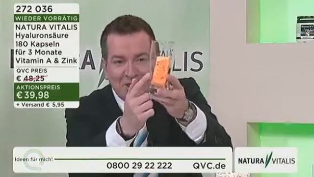 Hyaluron Säure Kapseln MM 180 von Natura Vitalis смотреть онлайн