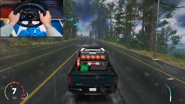 The Crew 2 - Offroading a Ram Rebel Trx Concept | Test Drive with Logitech g29 gameplay (4K 60fps) смотреть онлайн