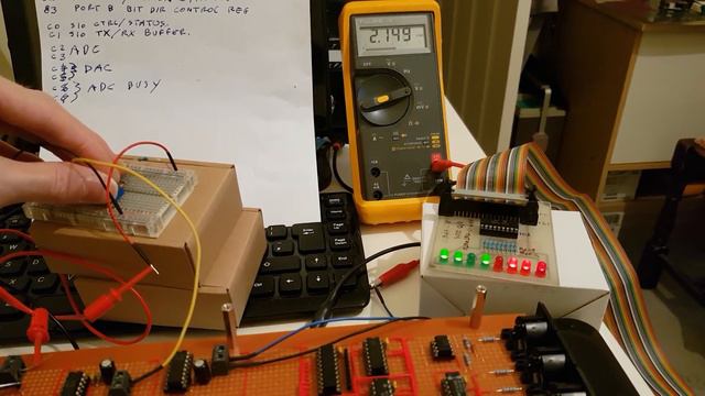 New Z80 Computer build - Testing the ADC and DAC смотреть онлайн