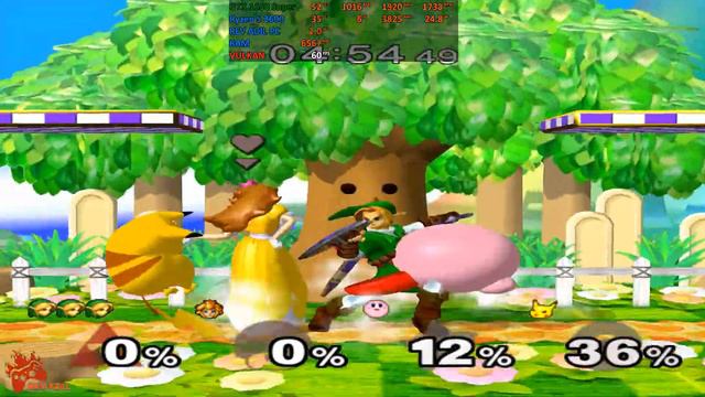 Super Smash Bros Melee PC Gameplay | Dolphin 5.0 | GameCube & Wii Emulator | 1080p60FPS | 2022 смотреть онлайн