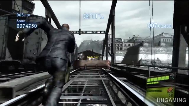 resident evil 6 mercenaries steel beast A Rank gameplay смотреть онлайн