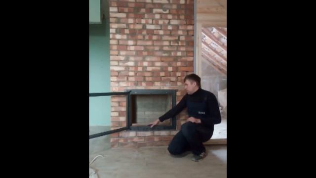 Теплонакопительный камин -каменка- из кирпича. смотреть онлайн