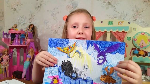 ОСВОБОДИ ДРАКОНА! Коллекция Драконов Скрытый Мир! Яйца с Сюрпризом Как Приручить Дракона! Nyuta Pla