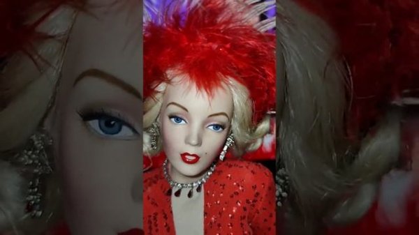 ? Мерилин Монро, фарфоровая кукла, Франклин Минт, 1993. Marilyn Monroe, Franklin Mint porcelain dol
