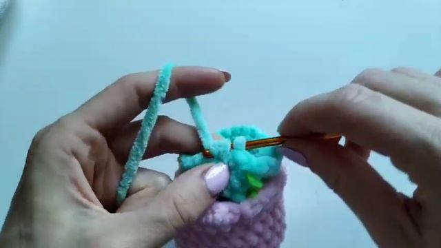 Кактус вязаный крючком из Himalaya Dolpfin Baby. Мастер-класс смотреть онлайн