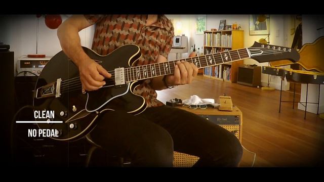 2022 Gibson 1964 Trini Lopez ES-335, black смотреть онлайн