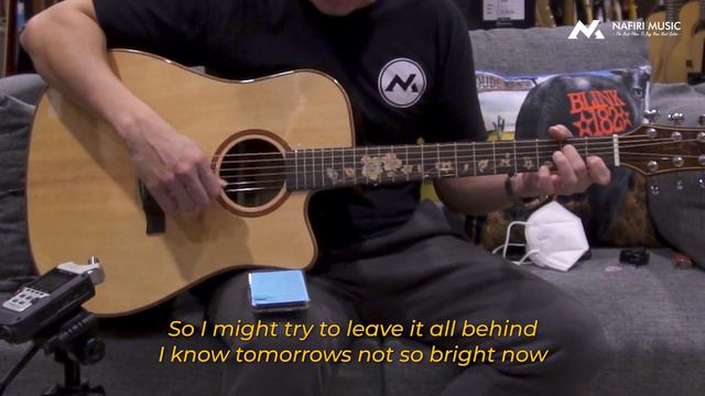 Galatasaray GT-D30 Acoustic Electric Guitar in Natural | American Hi-Fi Another Perfect Day Cover смотреть онлайн