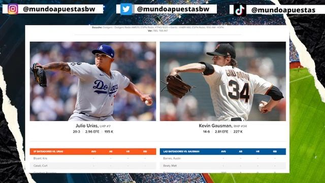 Análisis y apuestas MLB POSTEMPORADA| Dodgers vs Giants APUESTAS , Braves vs Brewers APUESTAS смотреть онлайн
