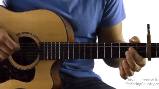 Check Yes Or No - Guitar Lesson and Tutorial - George Strait смотреть онлайн
