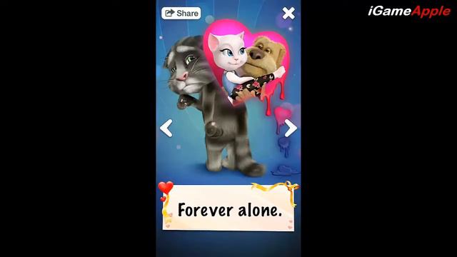 TALKING TOM AND ANGELA LOVE'S LETTER смотреть онлайн
