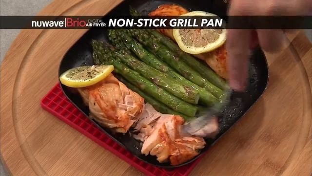 NuWave Brio Digital Air Fryer Grill Pan смотреть онлайн