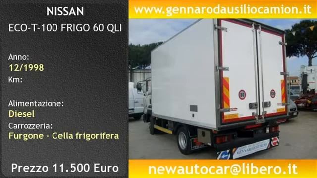 NISSAN ECO-T-100 FRIGO 60 QLI смотреть онлайн