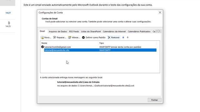 Como remover uma conta de email do Microsoft Outlook (Rápido e Fácil) 2023 смотреть онлайн