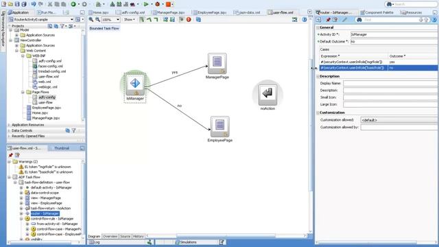 Using Task flow Router Activity in Oracle ADF смотреть онлайн