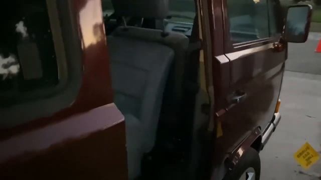 1990 VW Vanagon Sliding door function смотреть онлайн
