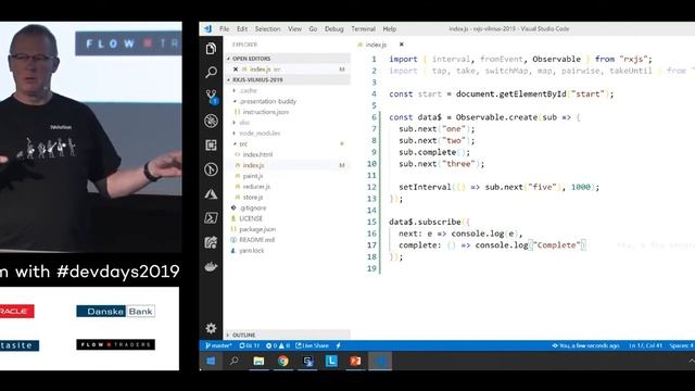 From Zero to Hero with the Reactive Extensions for JavaScript by Maurice de Beijer смотреть онлайн