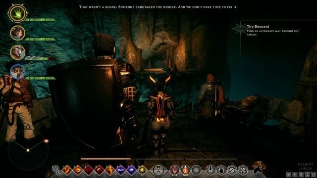 Dragon Age: Inquisition - The Descent DLC - Storyline (Dwarf Inquisitor) - Part 3 of 4 смотреть онлайн