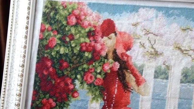 Золотое руно "Аромат роз" Готовая работа смотреть онлайн