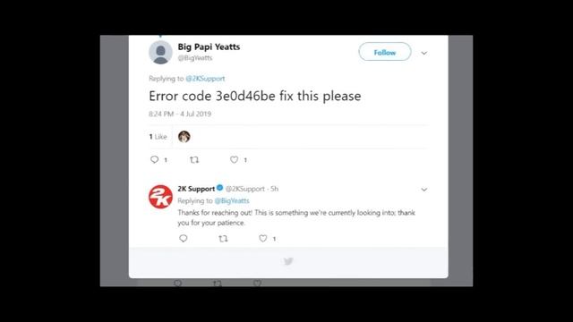 NBA 2k19 error code 3e0d46be - how to fix it? смотреть онлайн
