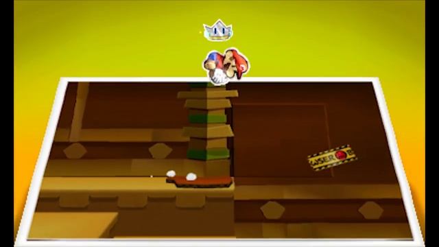 Paper Mario Sticker Star - Gameplay Walkthrough World 2-3 - Sandshifter Ruins (Nintendo 3DS) смотреть онлайн