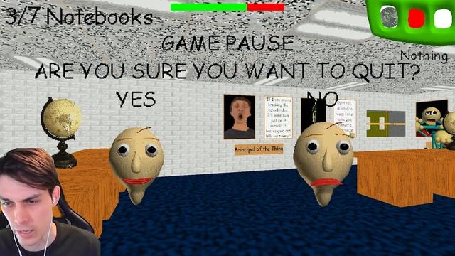 БАЛДИ И ПЛЕЙТАЙМ YБИВАЮТ ВМЕСТЕ ! - Baldi's Basics: Playtime helps Baldi смотреть онлайн