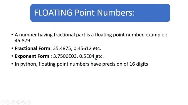 NUMBER DATA TYPE IN PYTHON смотреть онлайн