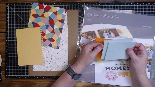 Blue Skies Scrapbooking Process Share