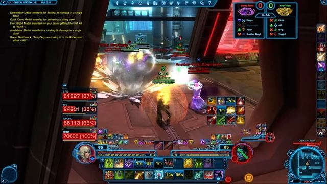 SWTOR 65 lvl Kirda Commando (damage) 04.08.2016 смотреть онлайн