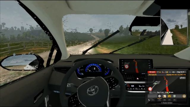 Toyota Corolla 2020 Euro Truck Simulador 2 смотреть онлайн