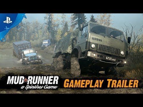 Mudrunner DLC #1 PS4 смотреть онлайн